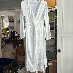 Amazon long sleeve v neck dress - new! Size small
